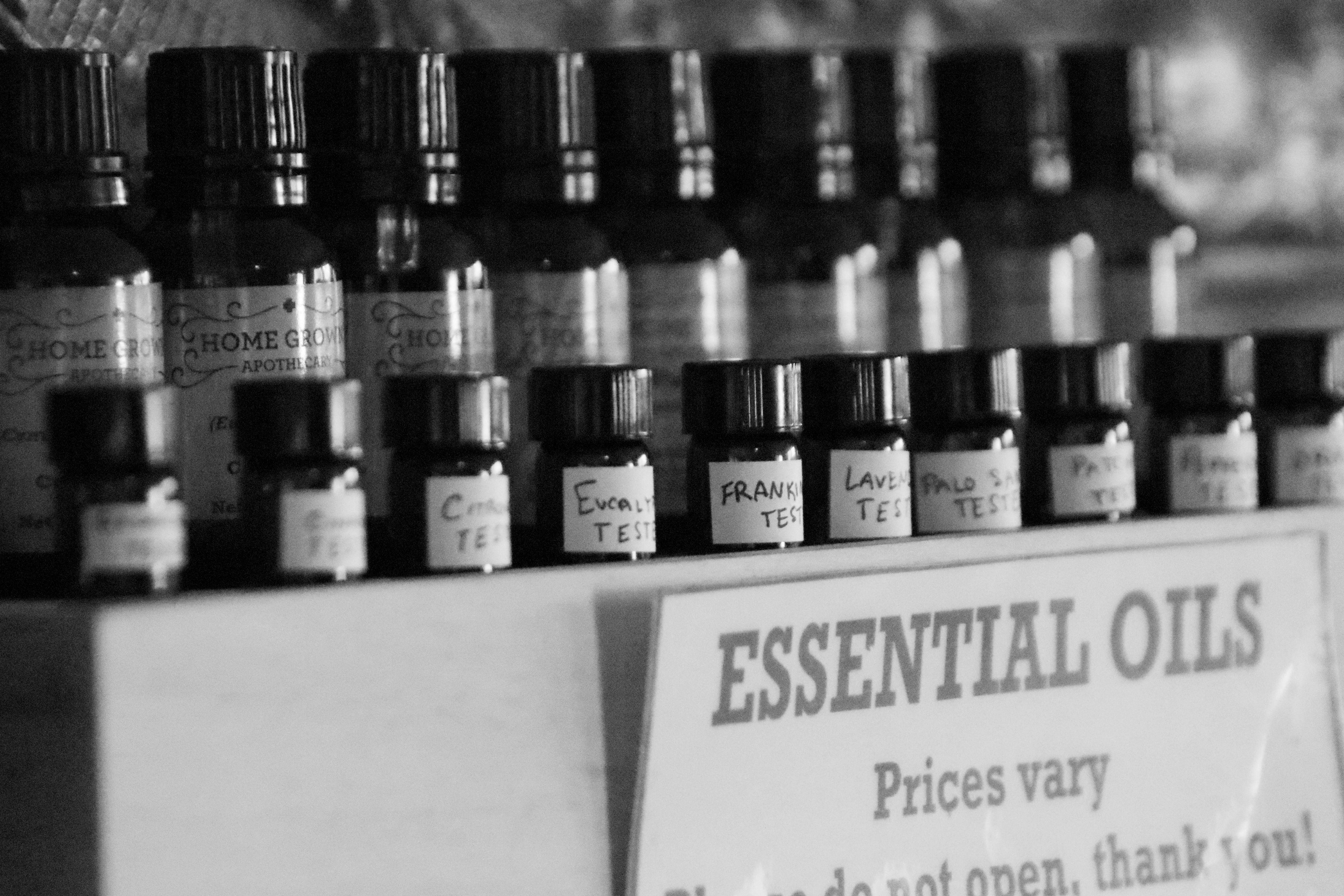 Essential Oils from Home Grown Apothecary