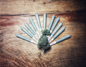 Thanksgiving Weed Turkey