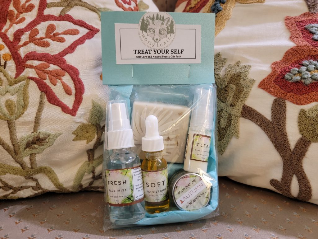 Treat Yourself- Self Care and Beauty Gift Package by Mossy Tonic
