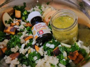 Sun Syrup by Luminous Botanicals Salad Dressing Recipe
