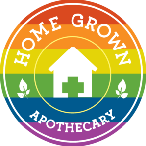 Home Grown Apothecary Pride Logo